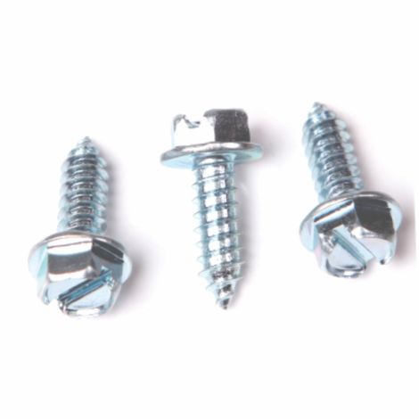 Licence Plate Screws - Slotted Hex