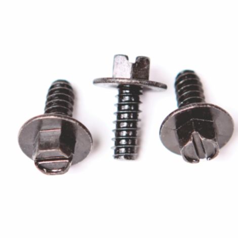 Licence Plate Screws - Fits Most Ford Vehicles (Black)