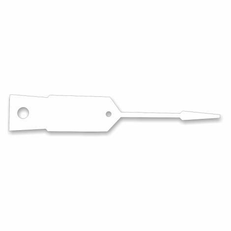 Fast Service Tags - White