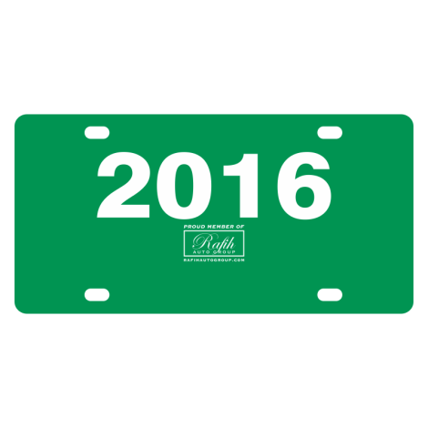 Rafih Auto Group Digitally Printed Plate Signs - 2016