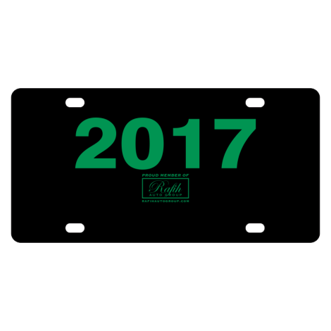 Rafih Auto Group Digitally Printed Plate Signs - 2017