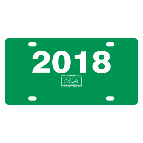 Rafih Auto Group Digitally Printed Plate Signs - 2018