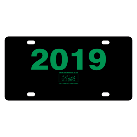 Rafih Auto Group Digitally Printed Plate Signs - 2019