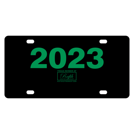 Rafih Auto Group Digitally Printed Plate Signs - 2023