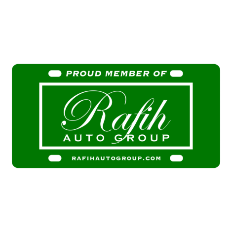 Rafih Auto Group Logo Plate Signs