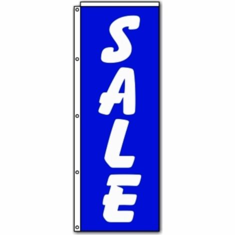 Dealer Flag "Sale" Blue/White-Sale