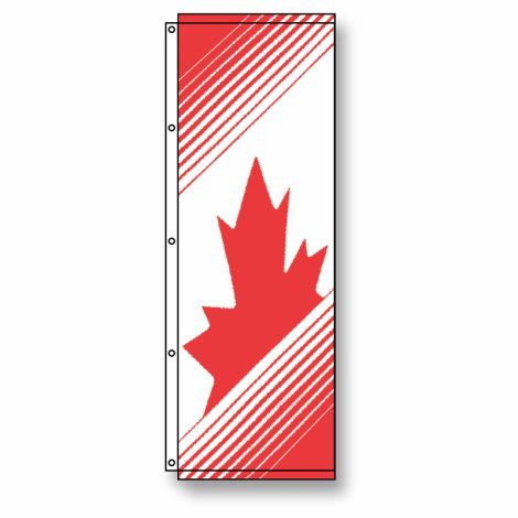 Maple Leaf Banner Flag