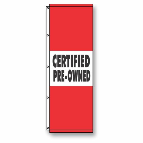 Certified Pre-Owned Flag Red