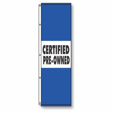 Certified Pre-Owned Flag Blue 4.5' x 14'