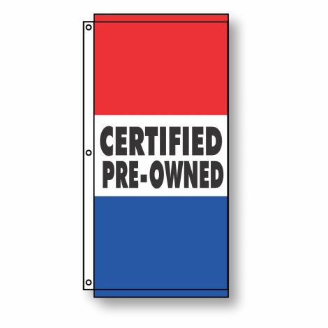 Certified Pre-Owned Flag 3.5' x 7'