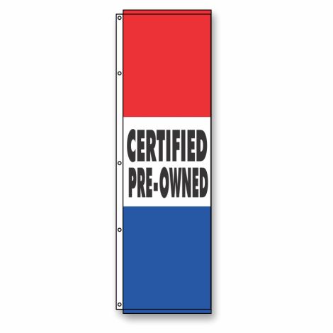 Certified Pre-Owned Flag 4.5' x 14'