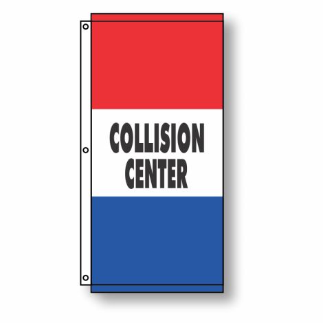 Collision Center Flag 3.5' x 7'