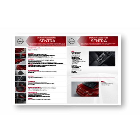 Sentra - Spotlight Accessory Sheets