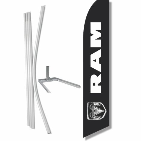 Ram Swooper Flag & Under Tire Kit
