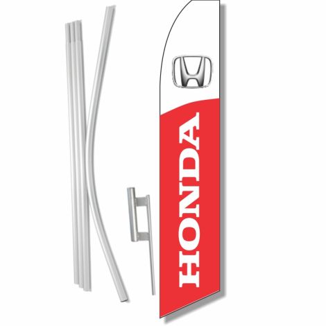 Honda Swooper Flag & Ground Spike Kit
