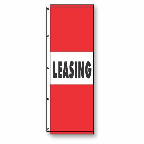 Leasing Flag Red