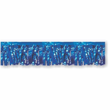 Metallic Hula Streamers - Blue