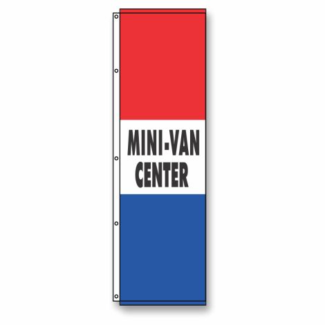 Mini-Van Center Flag 4 1/2' x 14'