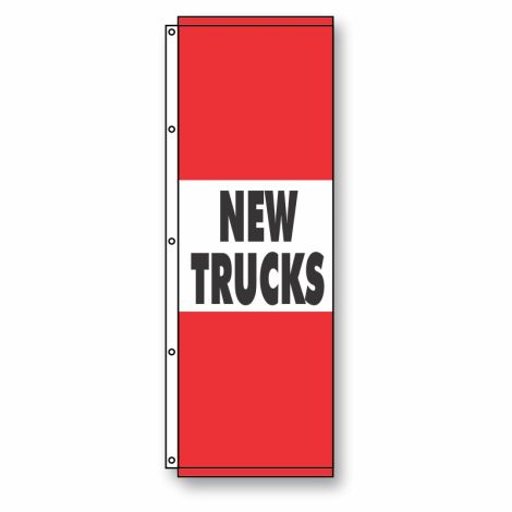 New Trucks Flag Red