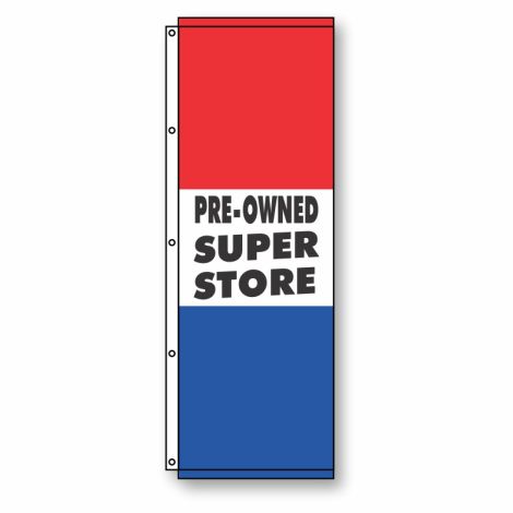 Pre-Owned Super Store Flag