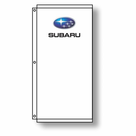 Digital Print Dealership Flags - Subaru (3.5' x 7')