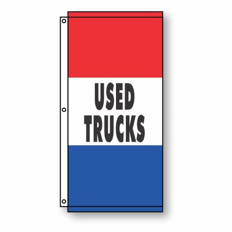 Used Trucks Flag 3.5' x 7'