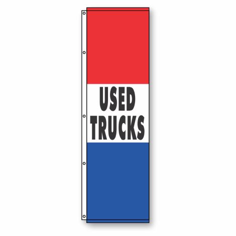 Used Trucks Flag 4 1/2' x 14'