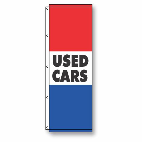 Used Cars Flag 3.5' x 10'