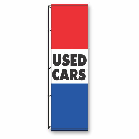 Used Cars Flag 4 1/2' x 14'