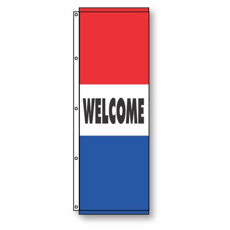 Welcome Flag 3.5' x 10'