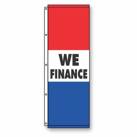 We Finance Flag 3.5' x 10'