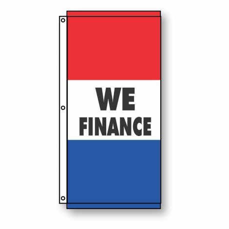 We Finance Flag 3.5' x 7'