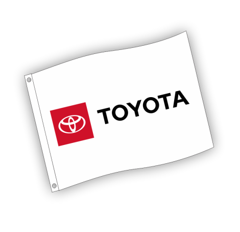 Standard 3' x 5' Flag - Toyota
