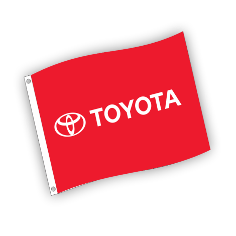 Standard 3' x 5' Flag - Toyota