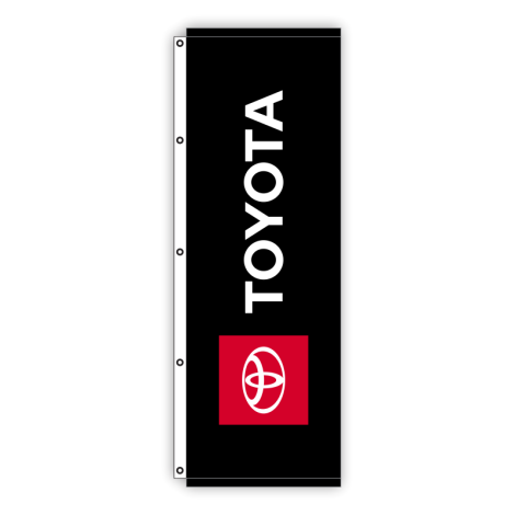 Digital Print Dealership Flags - Toyota