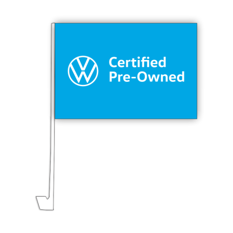 Clip-On Window Flag - Volkswagen CPO