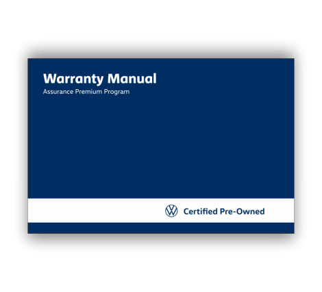 Volkswagen CPO Assurance Premium Booklet