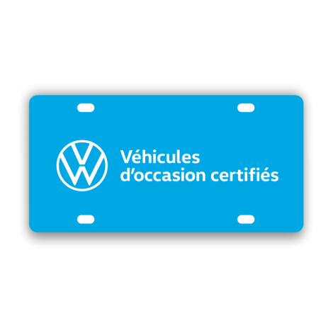 Plaques Volkswagen certifiés - Logo
