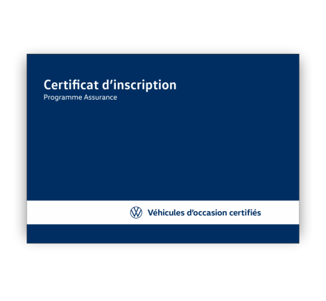 Programme Assurance Volkswagen certifiés