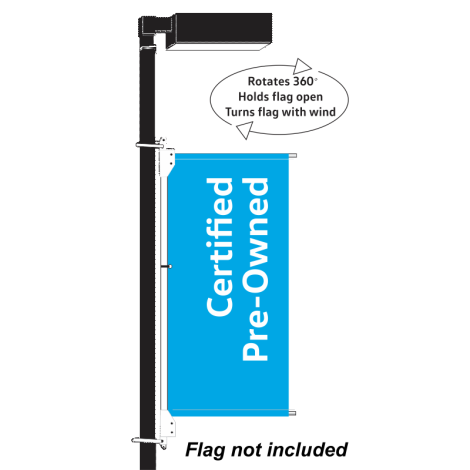 Flagmaster 360 for Volkswagen CPO Program flags