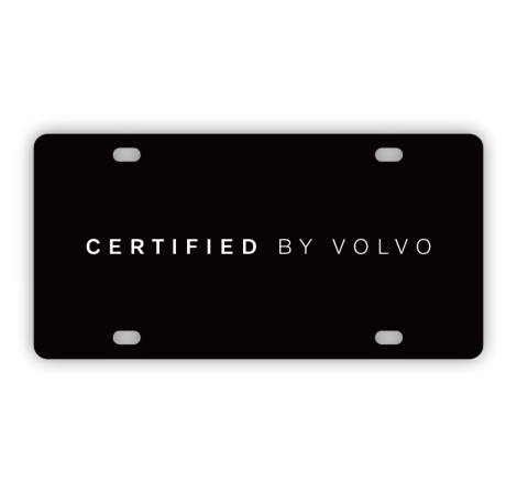 Certified by Volvo Front Plate