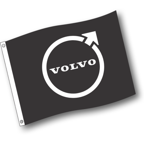 Standard 3' x 5' Flag - Volvo