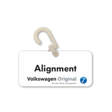 VW Original Service Hanger "Alignment"