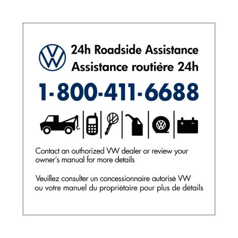 Volkswagen CPO Static Cling Decal