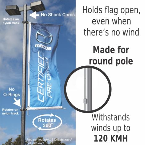 Flagmaster 360 for Round Poles