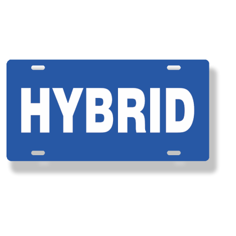 ABS Plastic Slogan Plates - Hybrid